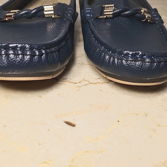 Comfort By Alexis Bendel Dorothy-22L Womens Navy Blue Slip-on Driving Loafers 8 - Picture 6 of 9